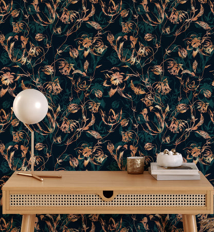 Royal Floral Wallpaper