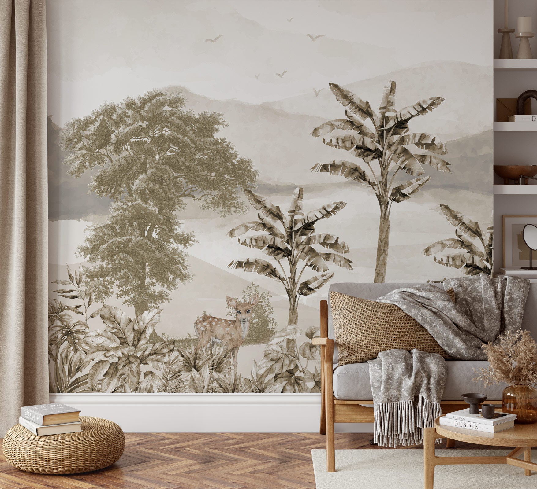 Tropical Forest landscape Wallpaper