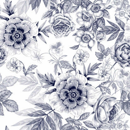 Peony Retro - Walltrendz