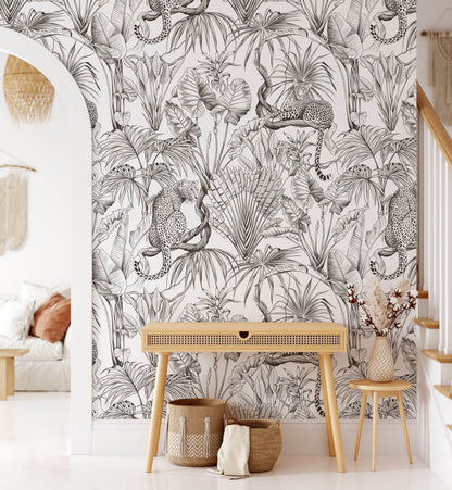 Jungle Wild Leopard Wallpaper