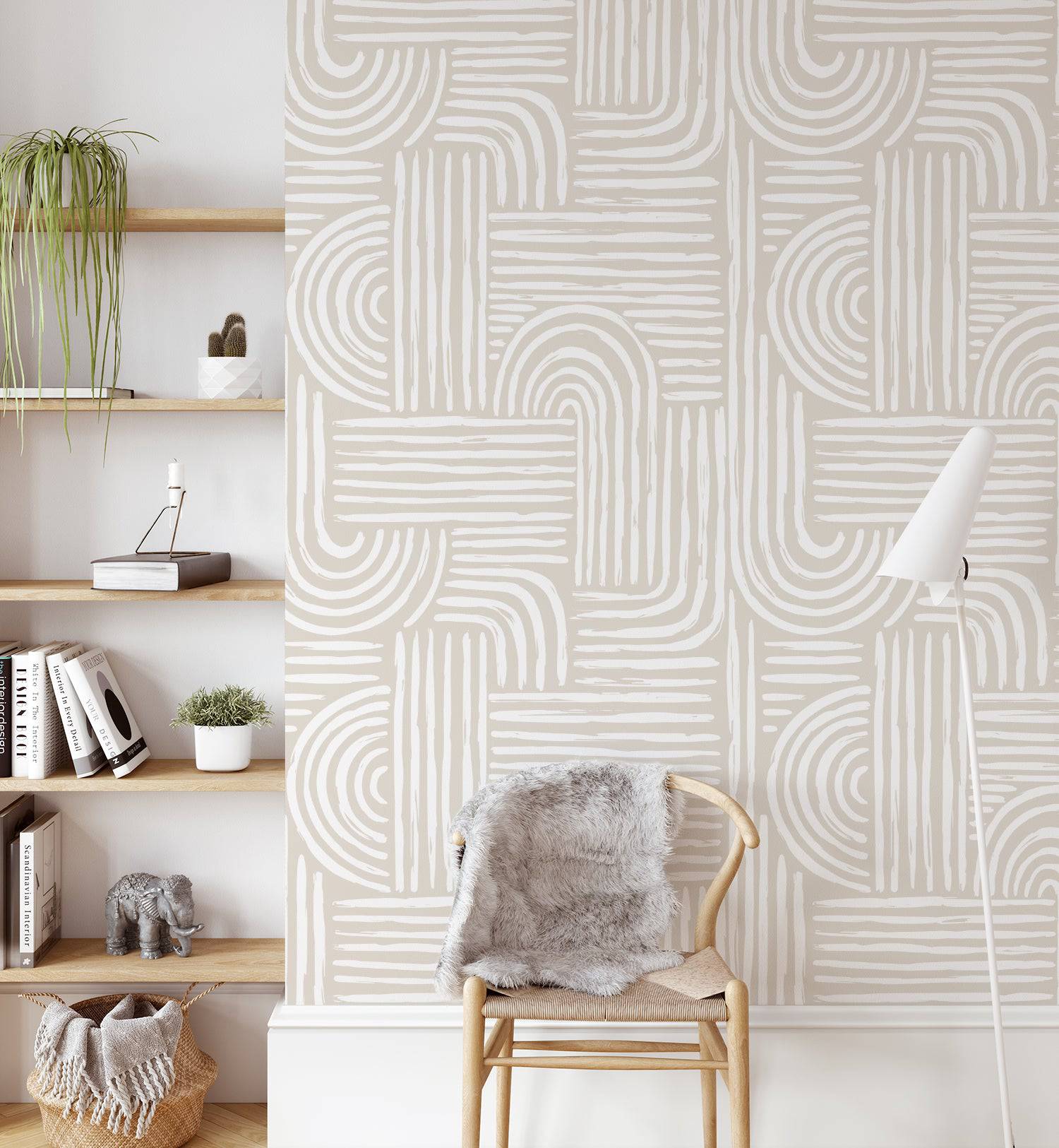 Modern Brush Stroke - Walltrendz