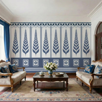 Traditional Indian Leaf Wallpaper