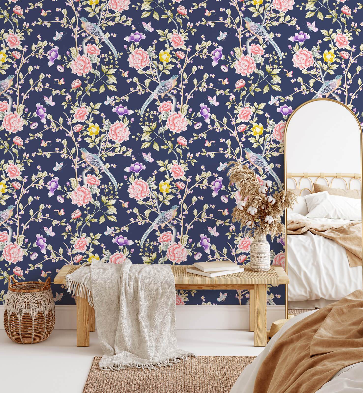 Oriental Garden Wallpaper