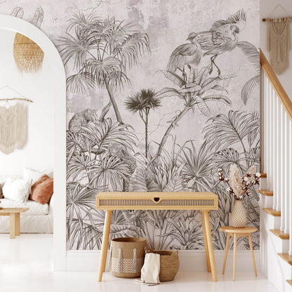 Tropical Forest Mural Wallpaper