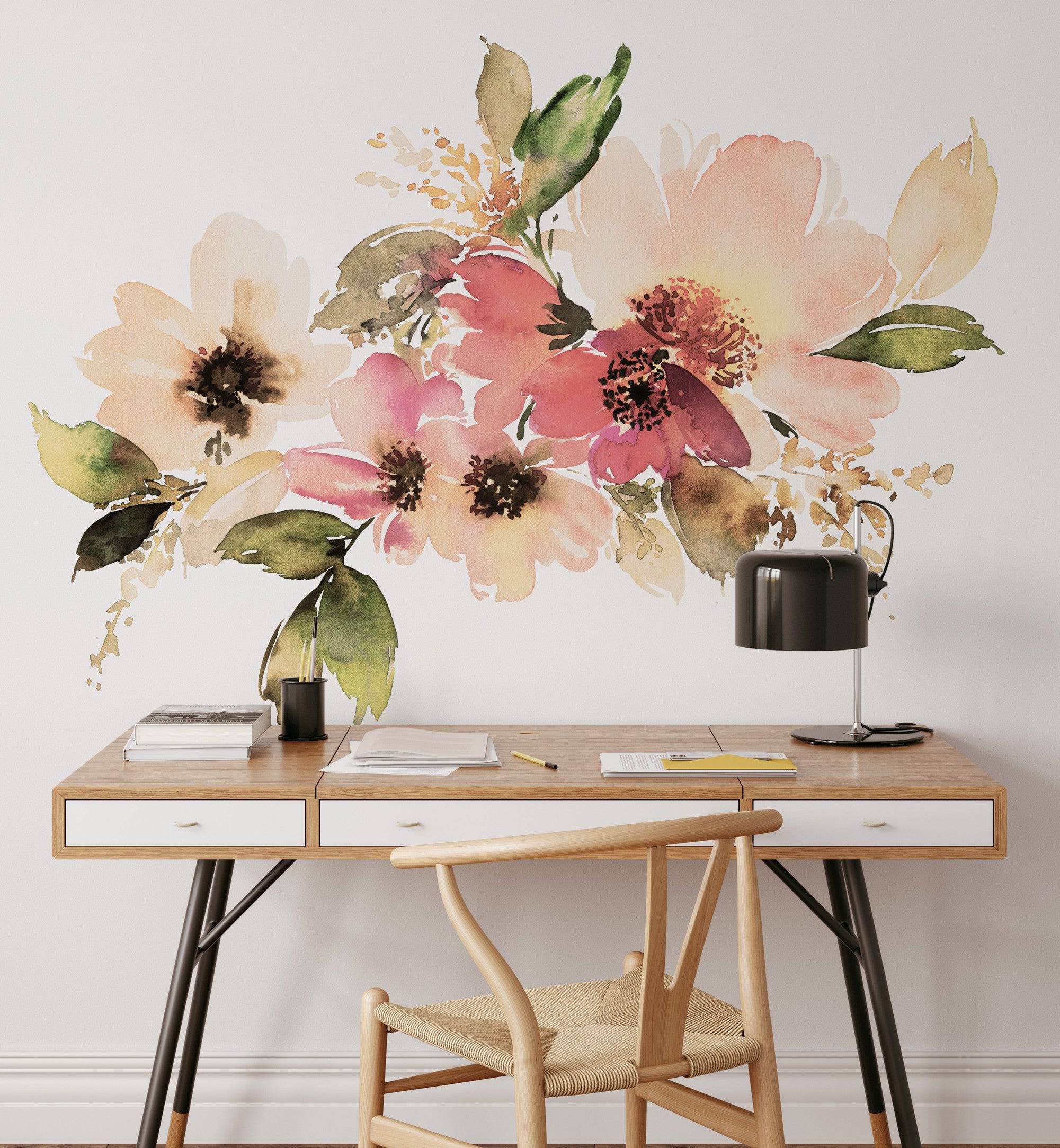 Painted Peonies - Walltrendz