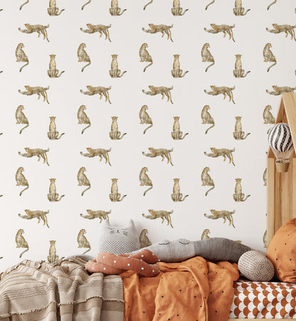 Watercolor Wild Animal Wallpaper