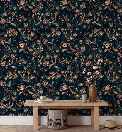 Royal Floral Wallpaper