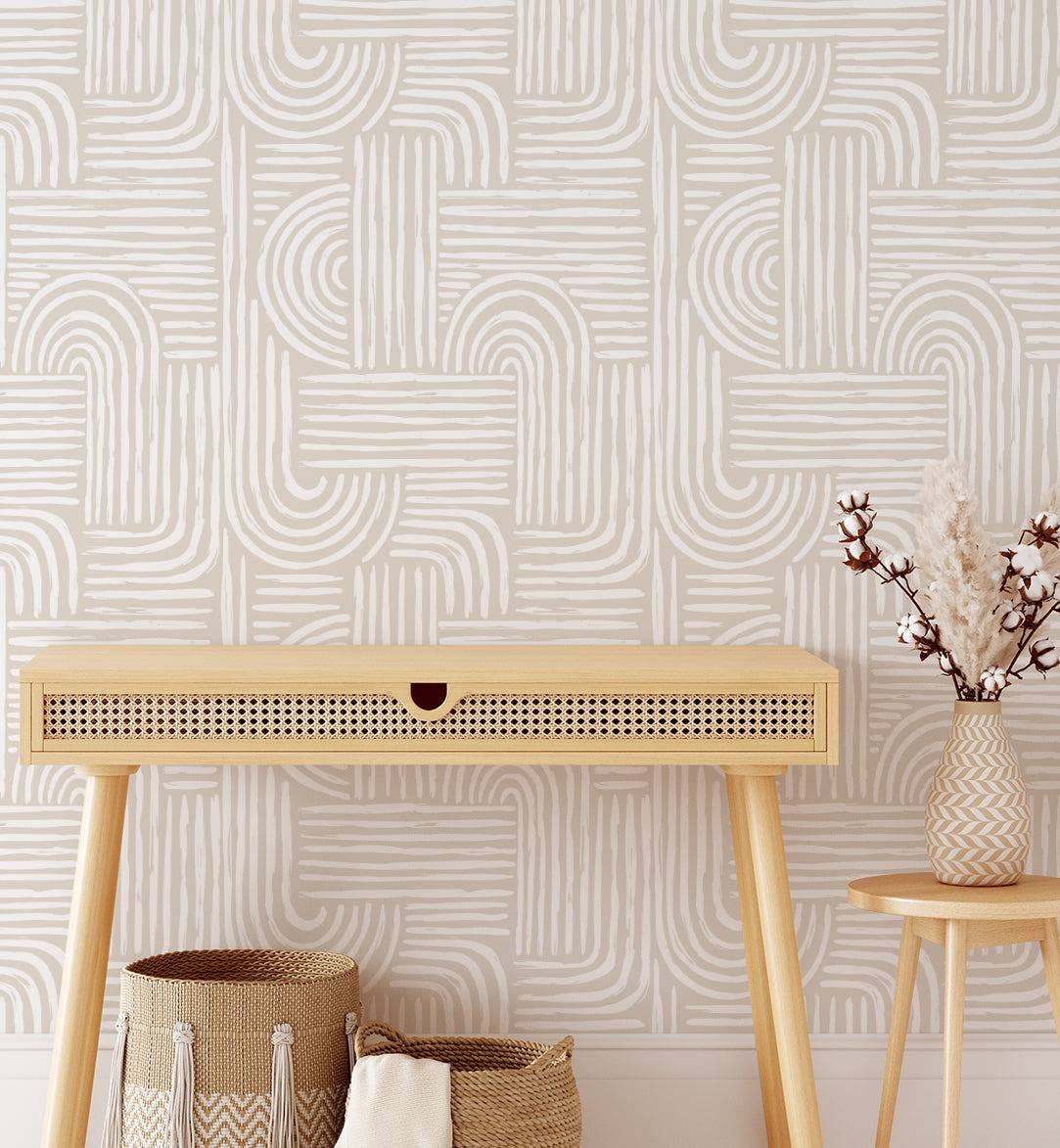 Modern Brush Stroke - Walltrendz