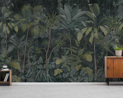 Tropical Mural Home Décor Wallpaper