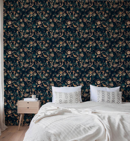 Royal Floral Wallpaper