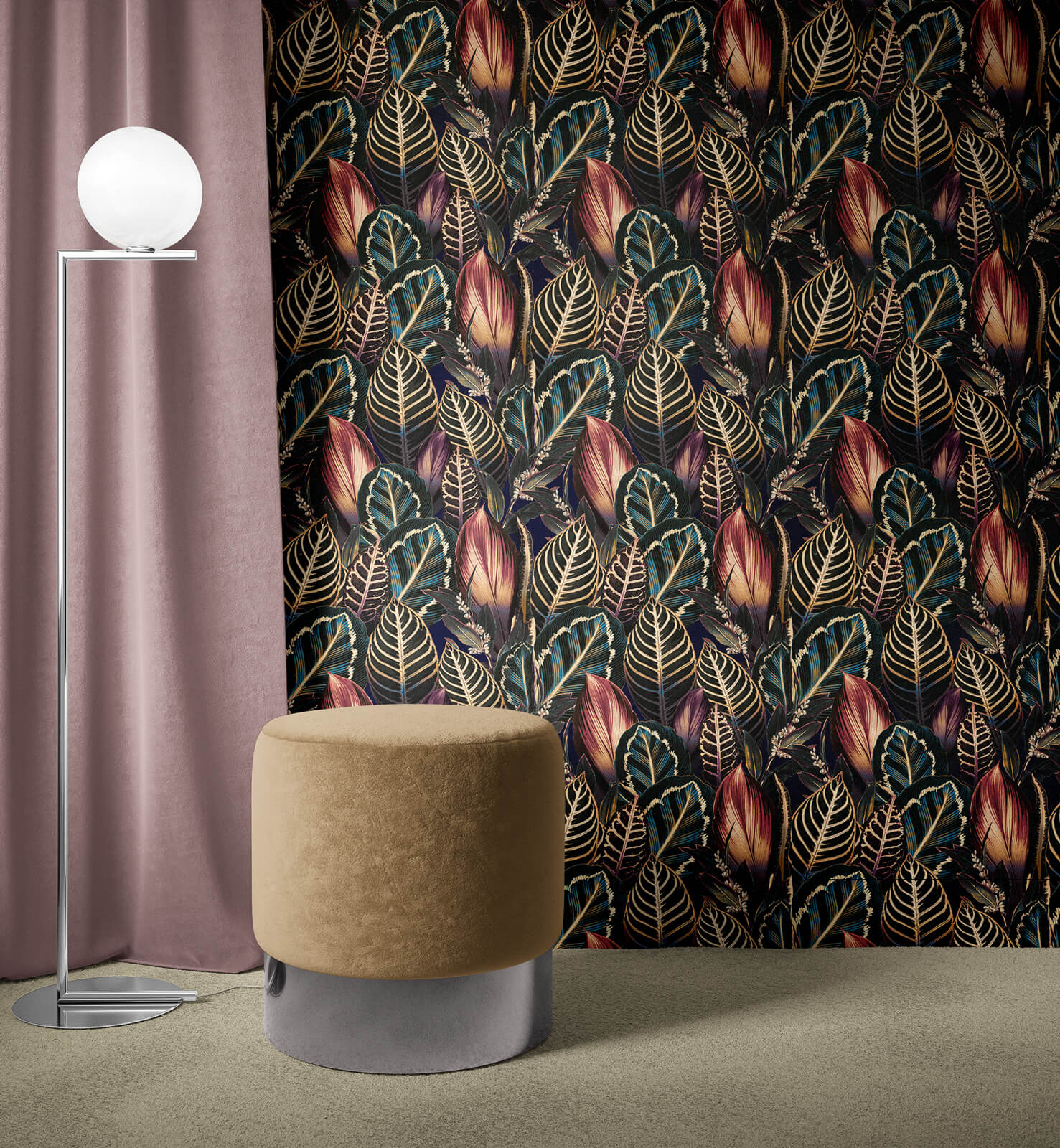 Luxury Boho Dark Tropical