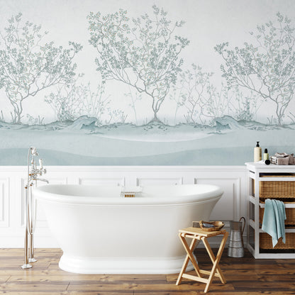Chinoiserie Handmade Tree Wallpaper