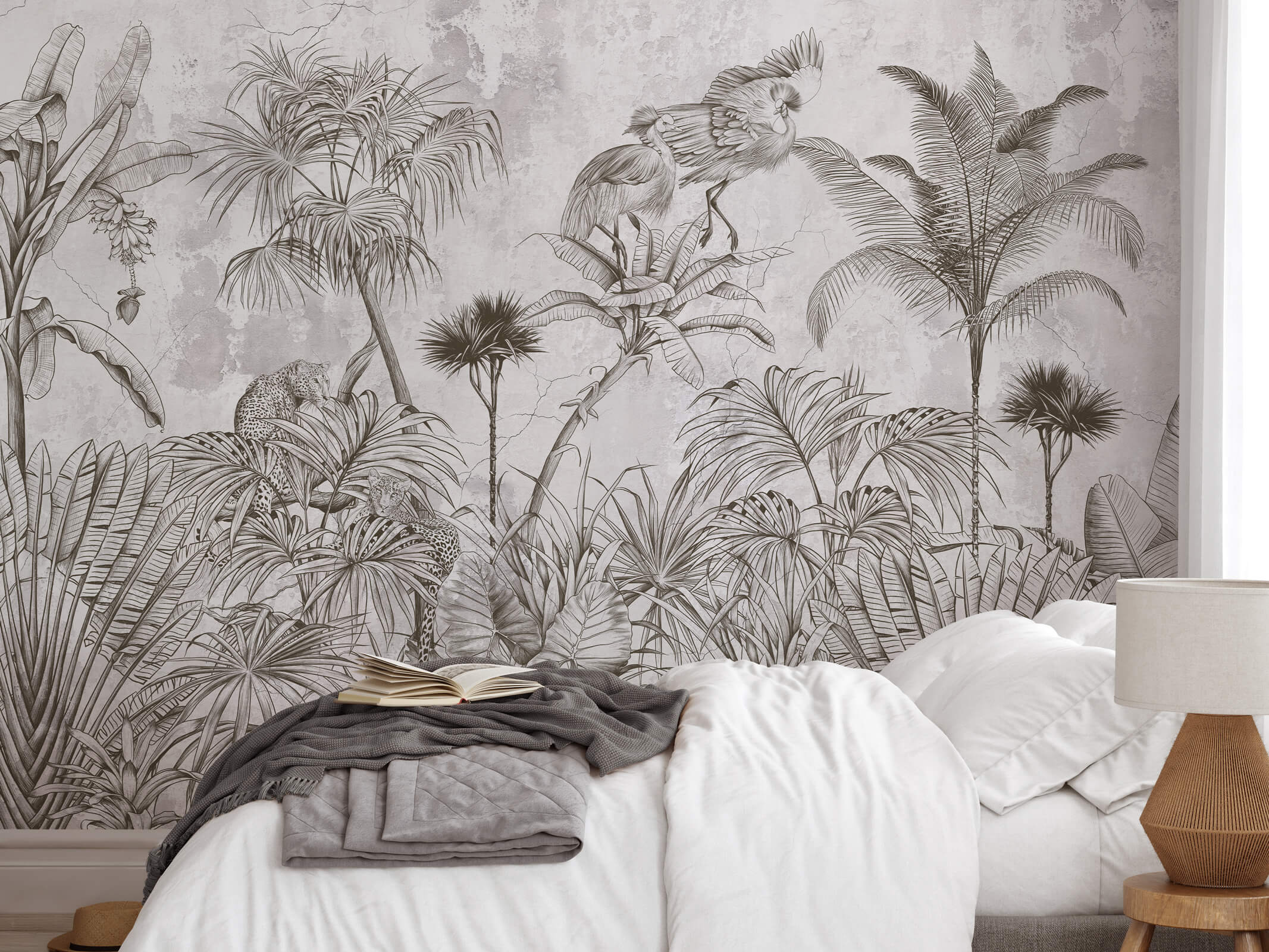 Tropical Forest Mural Wallpaper