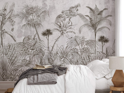 Tropical Forest Mural Wallpaper