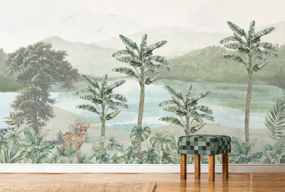 Landscape Tropical Forest wallpaper