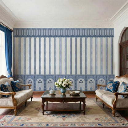 Ethnic Indian Strip Wallpaper