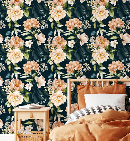 Blush flowers - Walltrendz