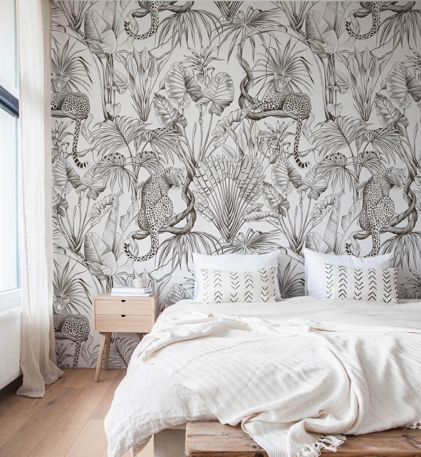 Jungle Wild Leopard Wallpaper