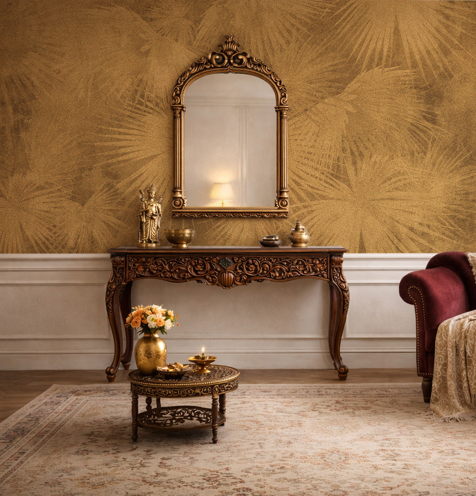 Natural Texture Leave Wallpaper