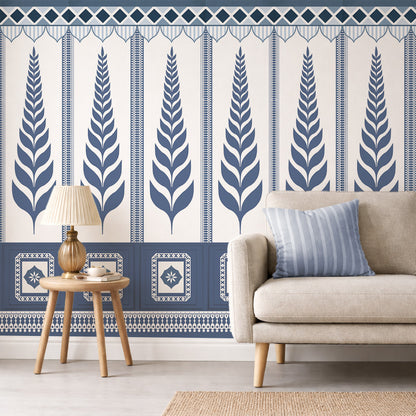 Traditional Indian Leaf Wallpaper
