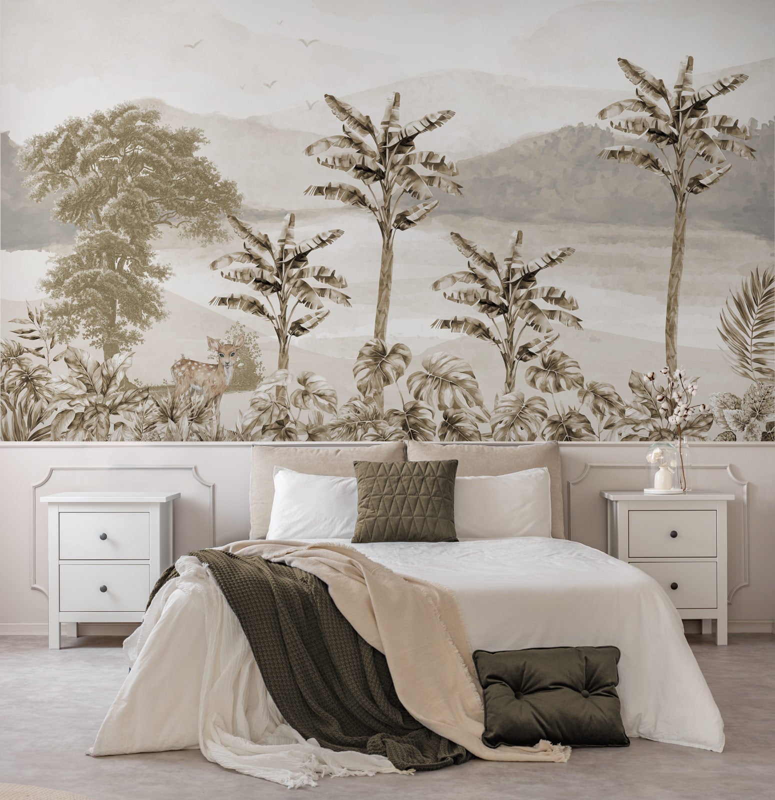 Tropical Forest landscape Wallpaper