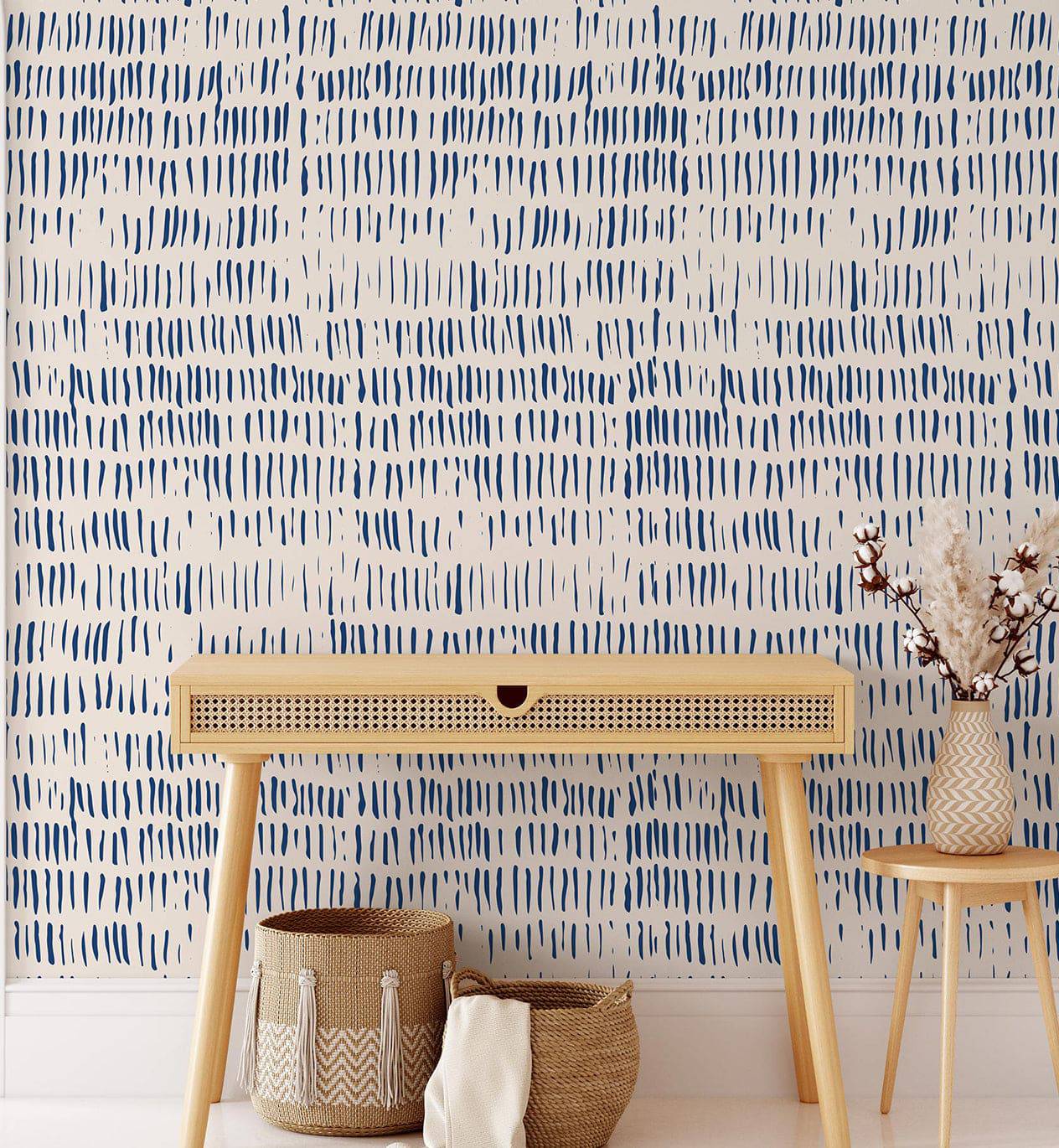 Shibori Stripes - Walltrendz