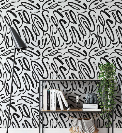 Brush Stroke Art - Walltrendz