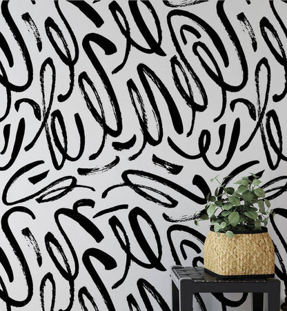 Brush Stroke Art - Walltrendz