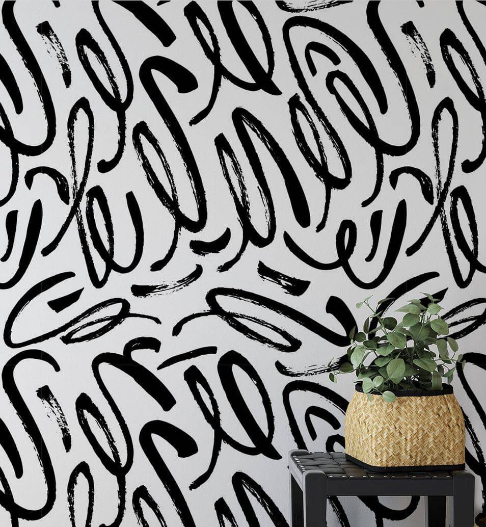 Brush Stroke Art - Walltrendz