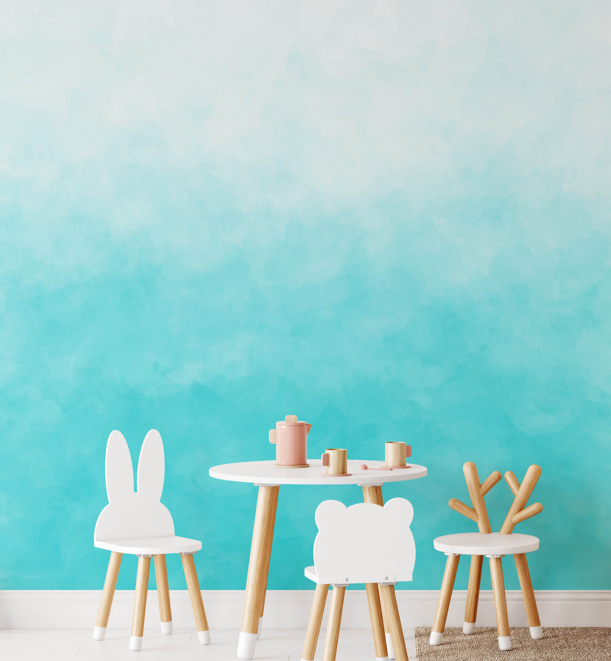 Ombre Watercolor Beautiful Wallpaper