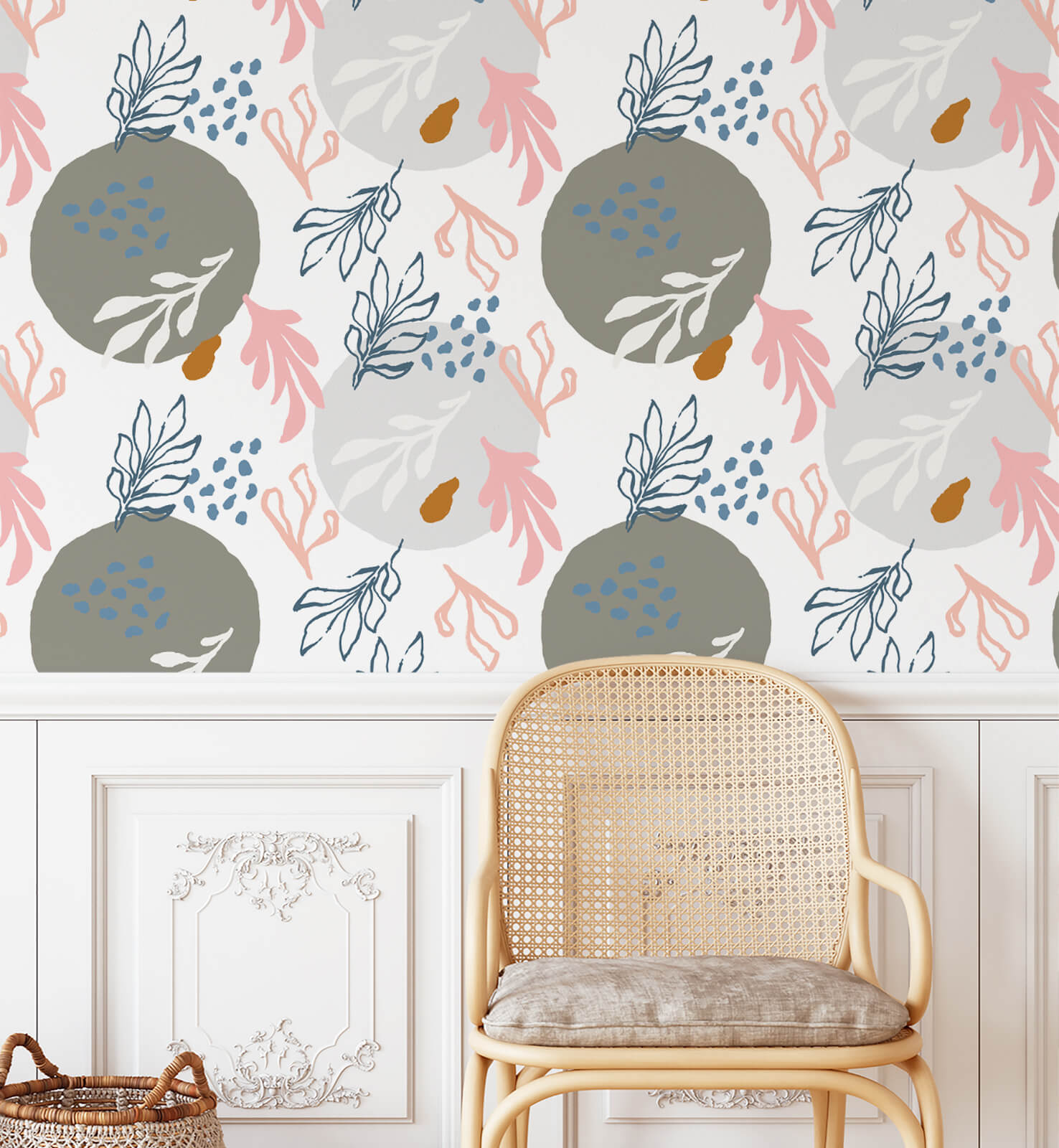 Boho Hand Drawn Wallpaper