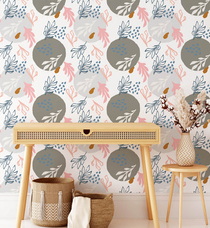 Boho Hand Drawn Wallpaper