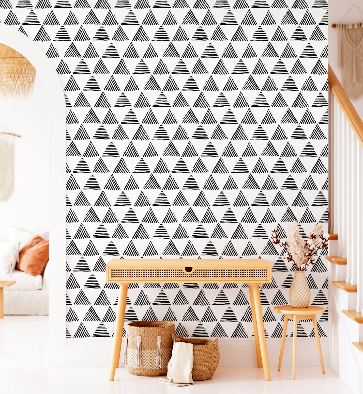 Abstract Triangle shape Wallpaper