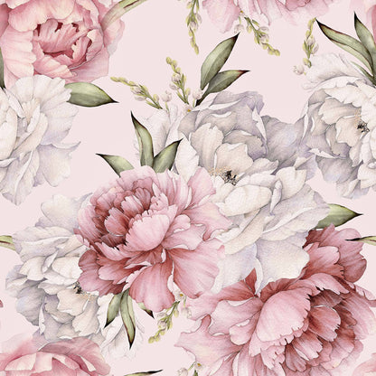 Watercolor Peonies - Walltrendz