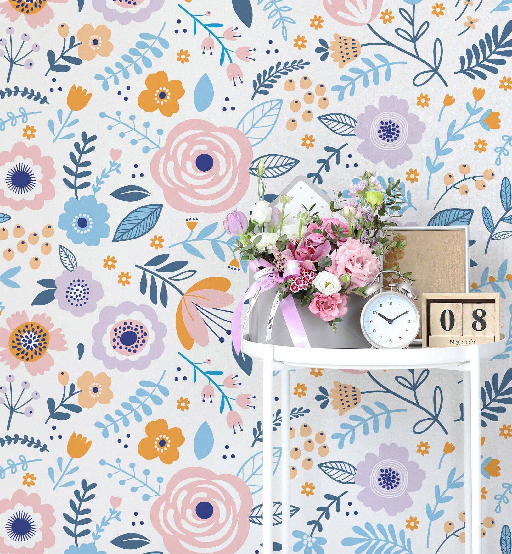 Modern Floral - Walltrendz