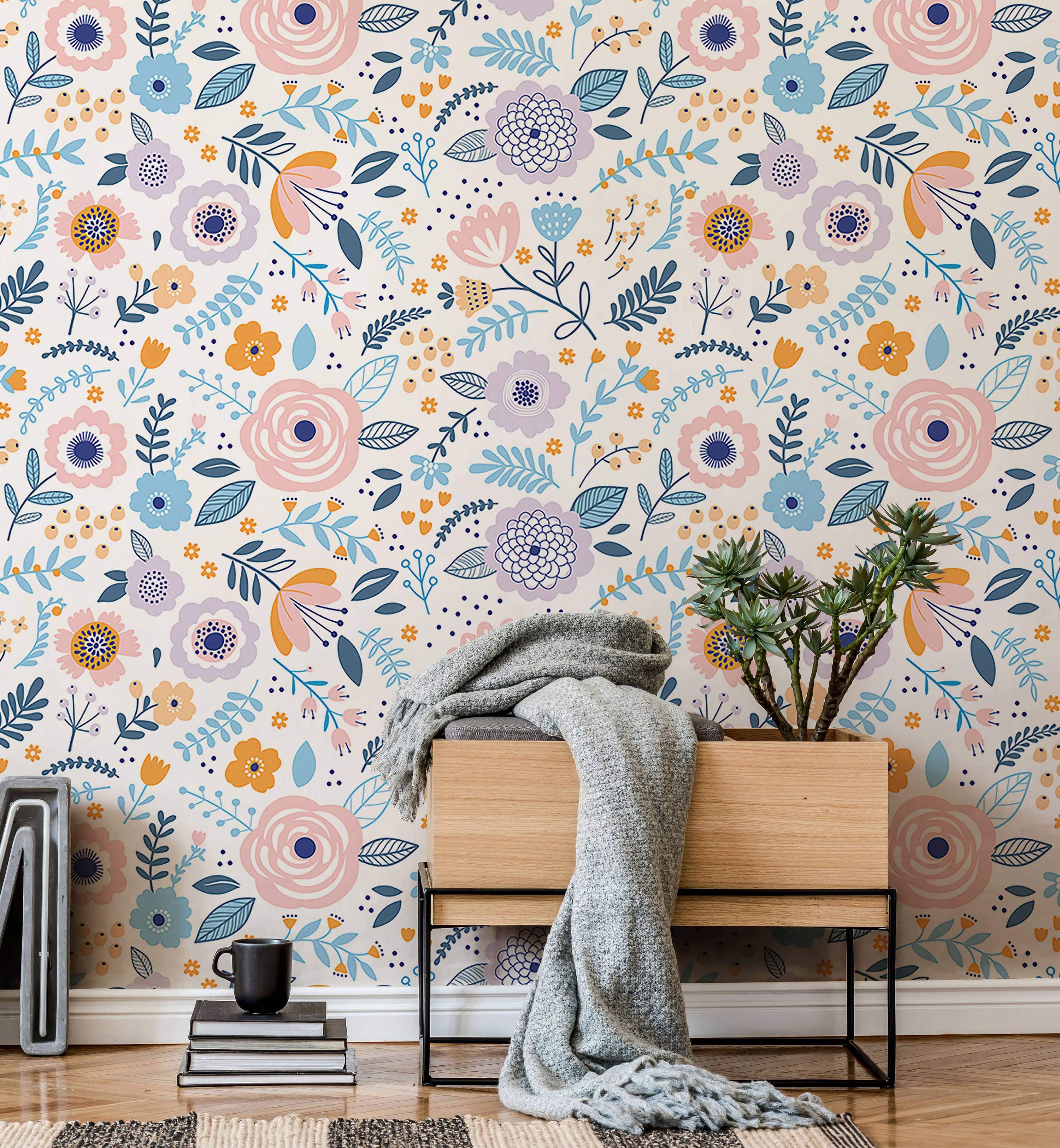 Modern Floral - Walltrendz