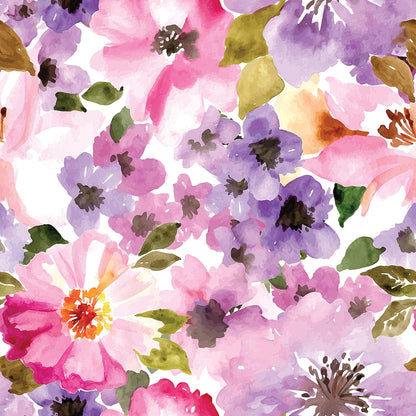 Spring Pink Floral - Walltrendz