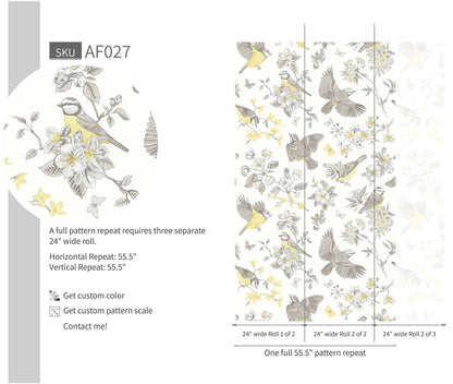 Blossom Birds - Walltrendz