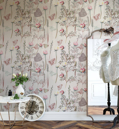 Butterfly Floral - Walltrendz