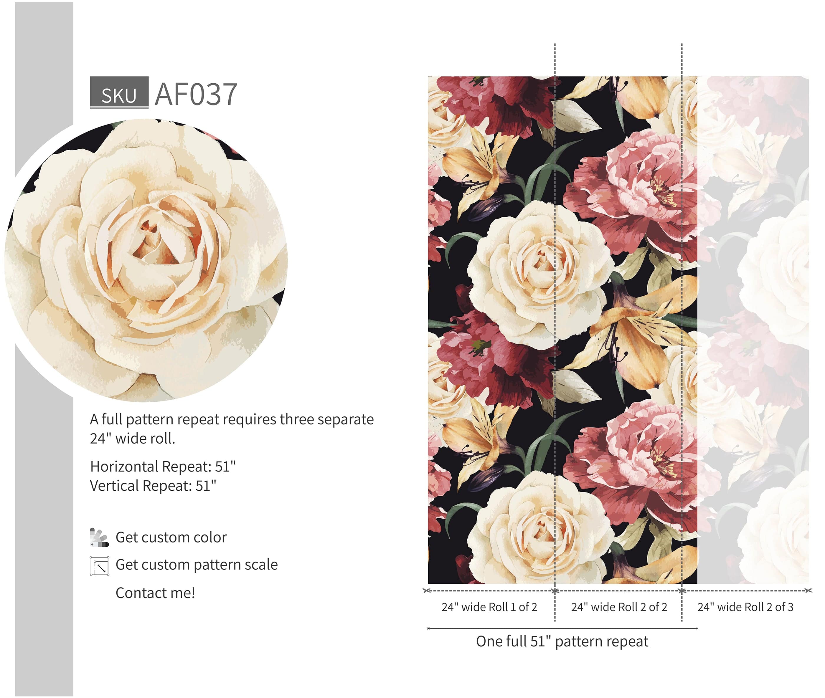 Large Peony - Walltrendz