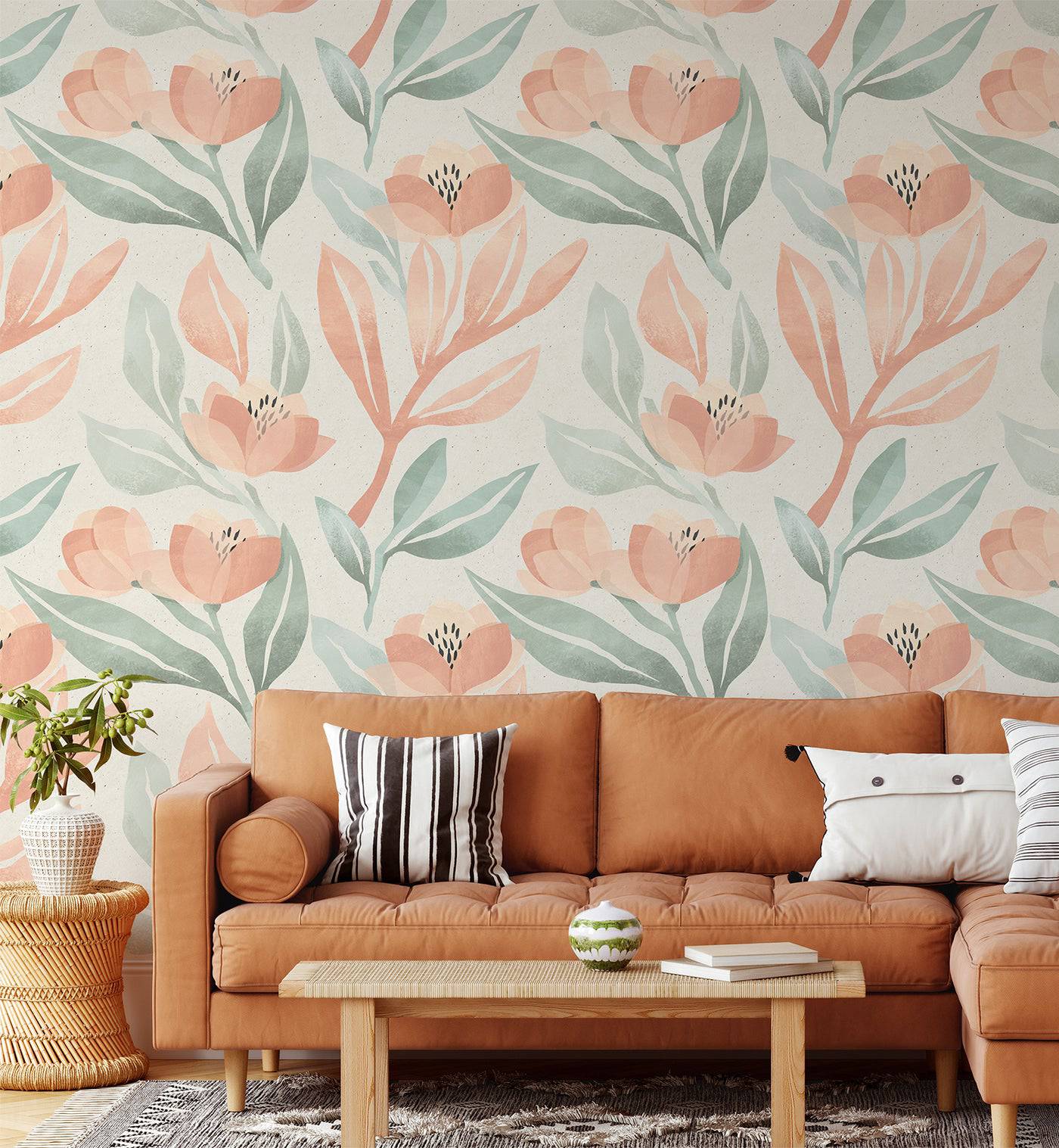 Watercolor Tulip - Walltrendz