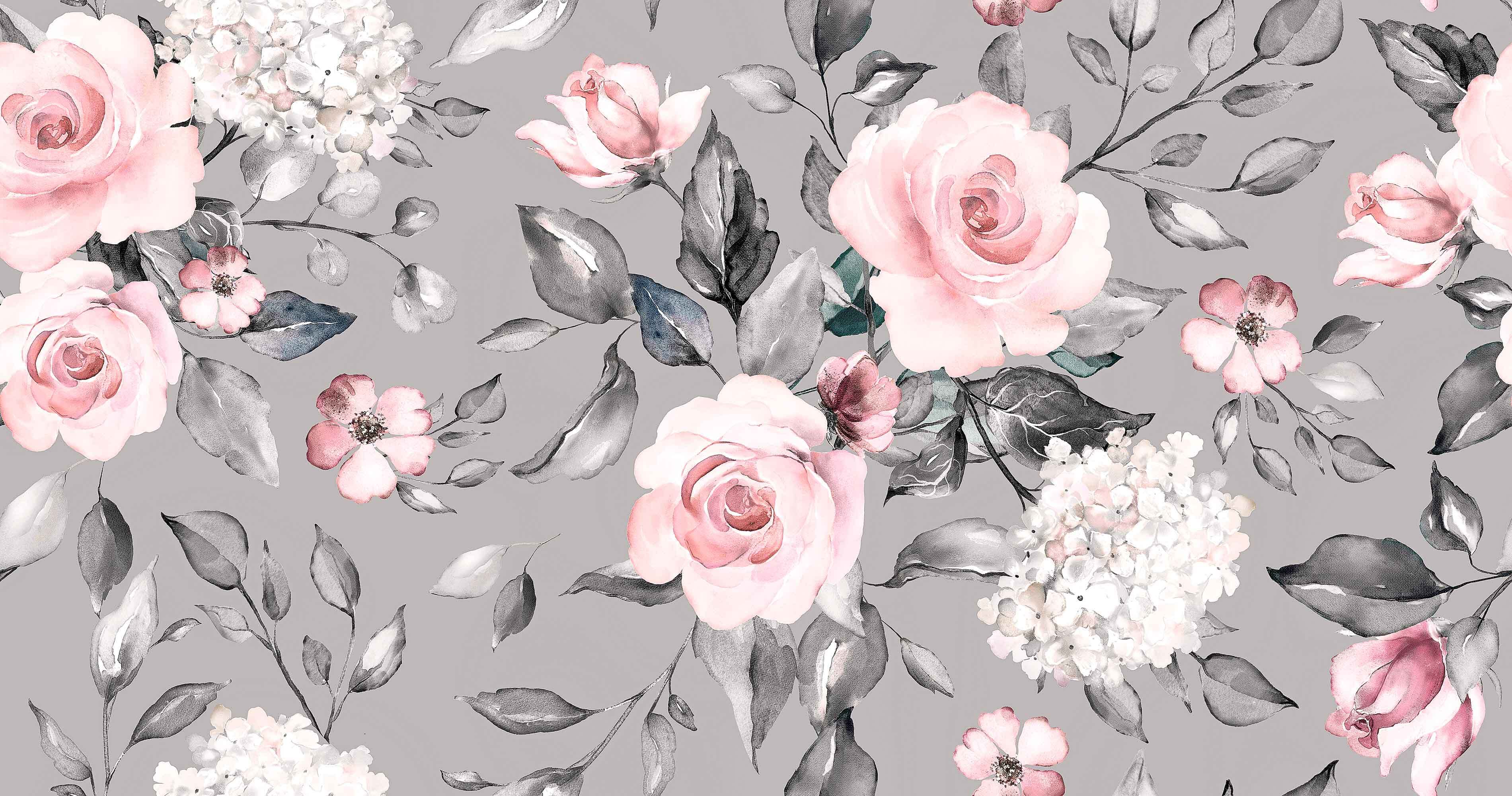 Large Vintage Wallpaper