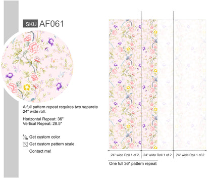 Oriental Chinoiserie Wallpaper