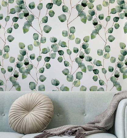 Watercolor Eucalyptus - Walltrendz