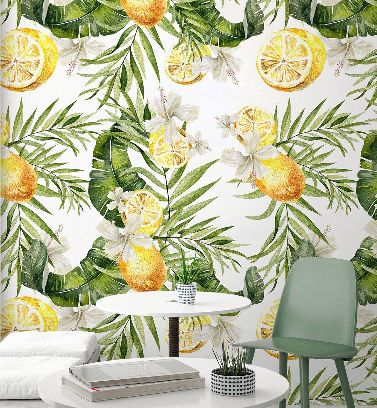 Hibiscus Palm - Walltrendz