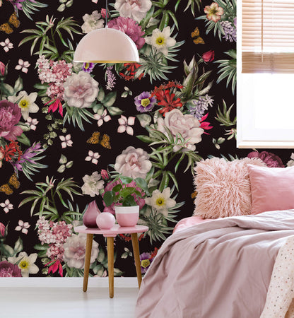 Exotic Peonies Wallpaper