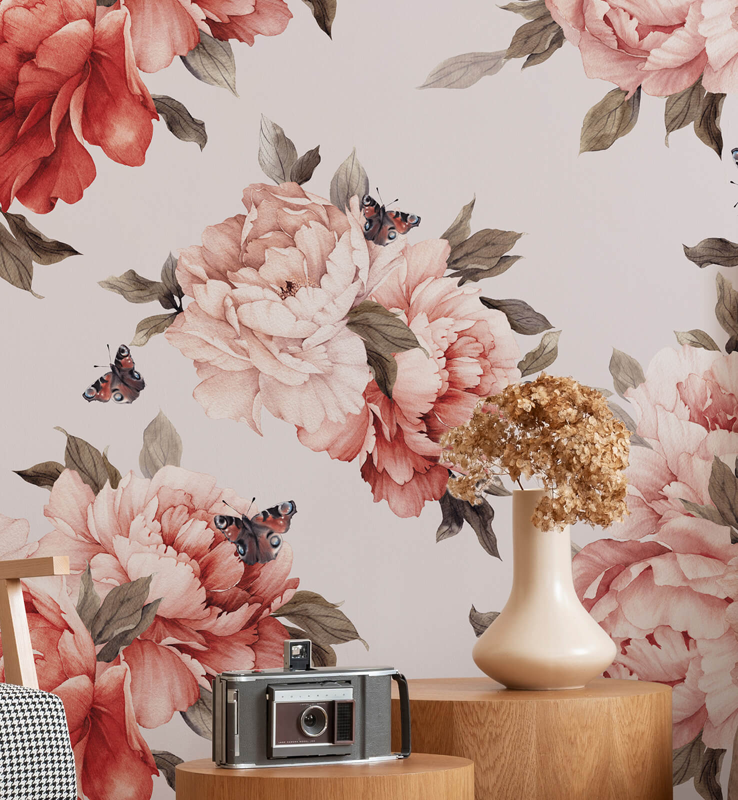 Peony Bunches Wallpapaer