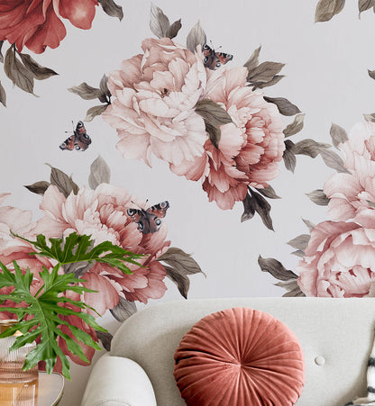 Peony Bunches Wallpapaer