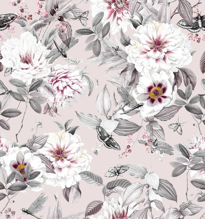 Blush Peonies Wallpaper