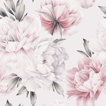 Peony Watercolor - Walltrendz